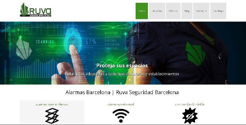 Posicionamiento Seo en Barcelona de Empresa de alarmas en Barcelona