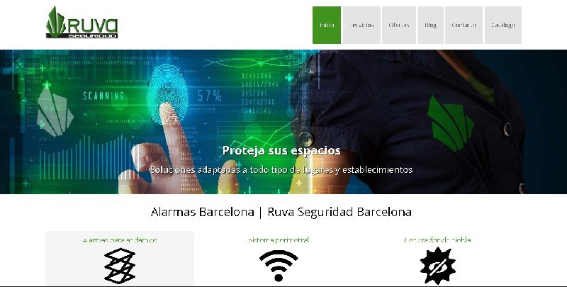 Posicionament Seo a barcelona, Empresa d'alarmes a Barcelona